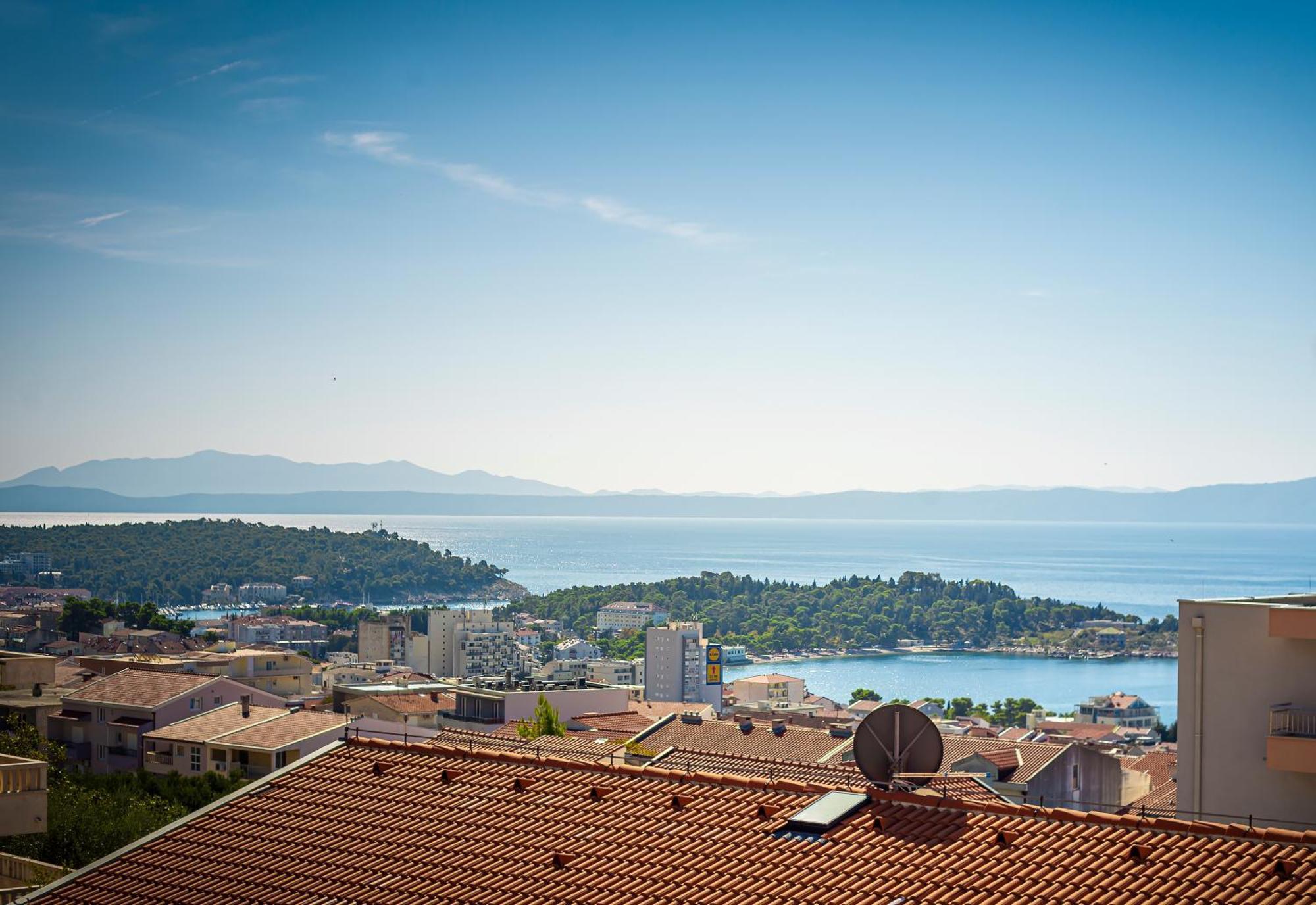 Apartment Anita With Amazing Sea View Makarska Dış mekan fotoğraf