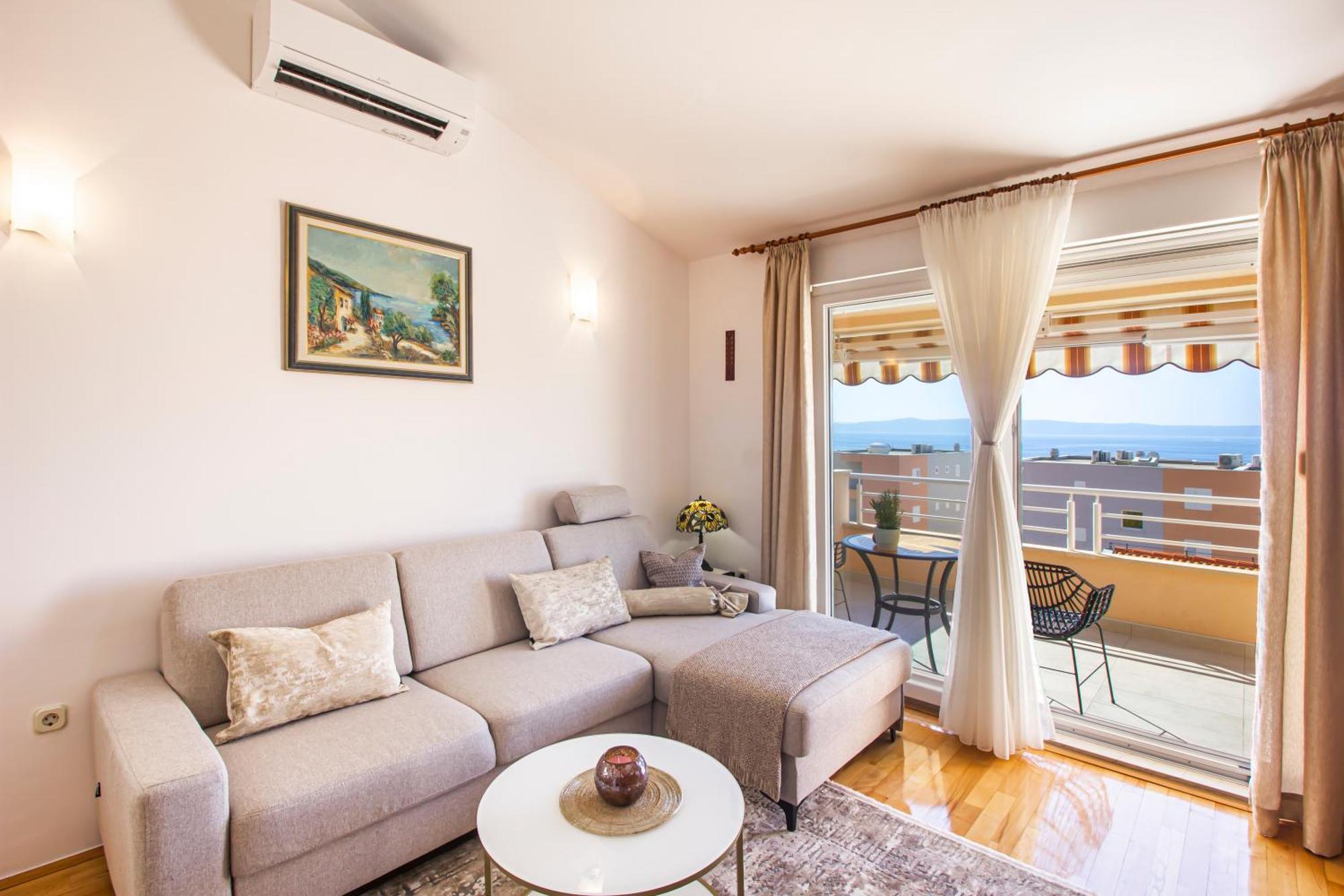Apartment Anita With Amazing Sea View Makarska Dış mekan fotoğraf